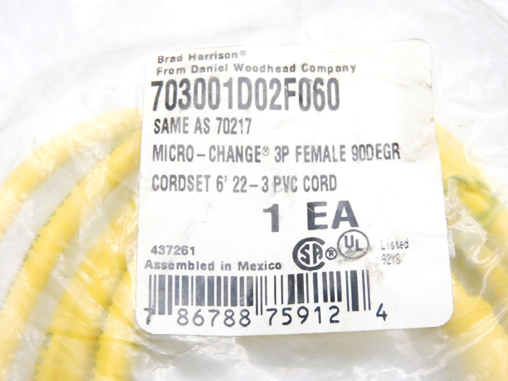 DANIEL WOODHEAD 703001D02F060 70217 NSMP
