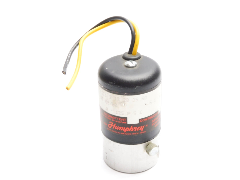 HUMPHREY 062E1210203580 240V 50/60 0-125PSI UNMP