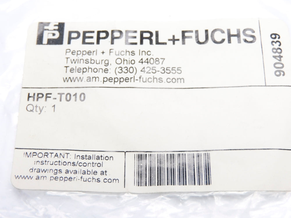 PEPPERL+FUCHS HPF-T010 NSMP