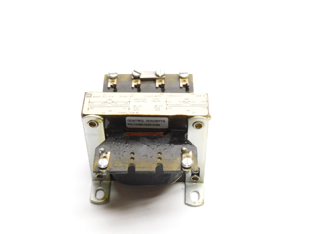 SQUARE D 9070EO17 SER. B .025KVA UNMP