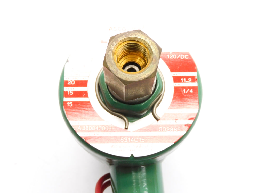 ASCO 8314C15 120VDC 15PSI 1/4" NSNP