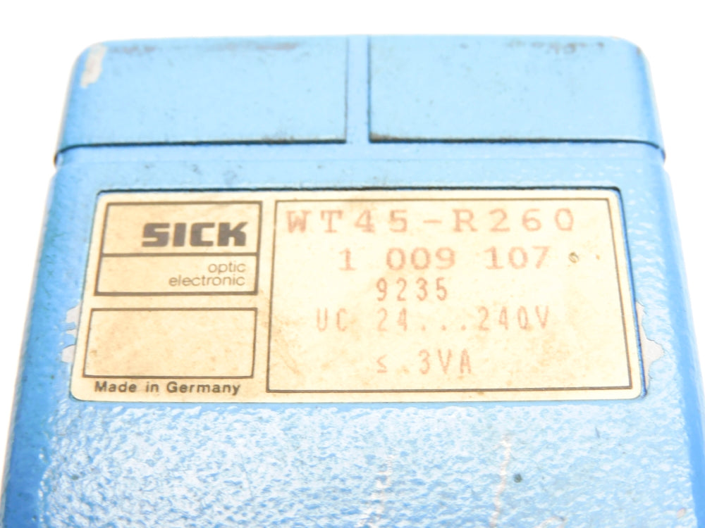SICK WT45-R260 1009107 UNMP
