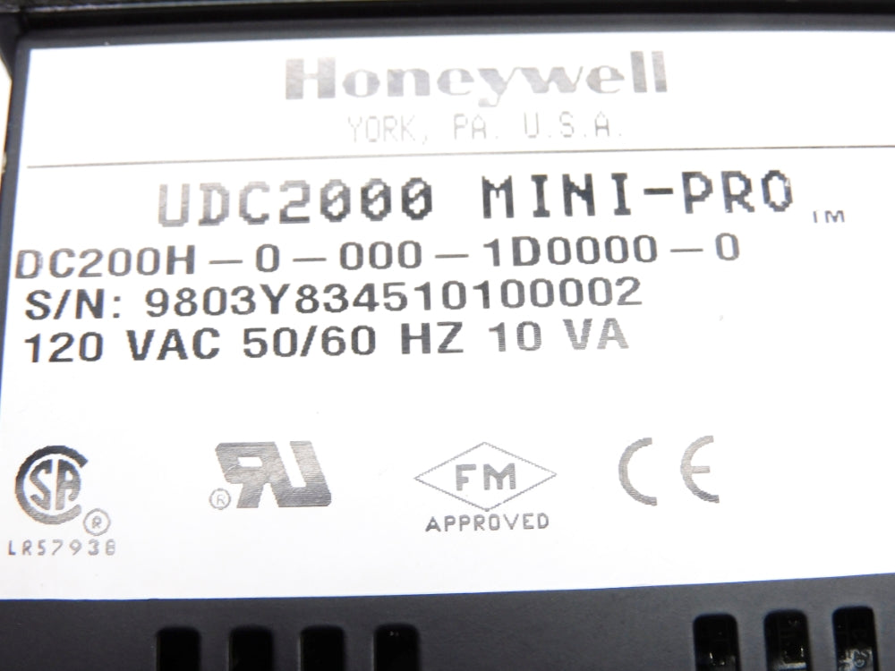 HONEYWELL DC200H-0-000-1D0000-0 (AS PICTURED) UNMP