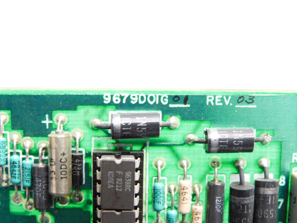 WESTINGHOUSE 9679D01G01 REV. 03 UNMP