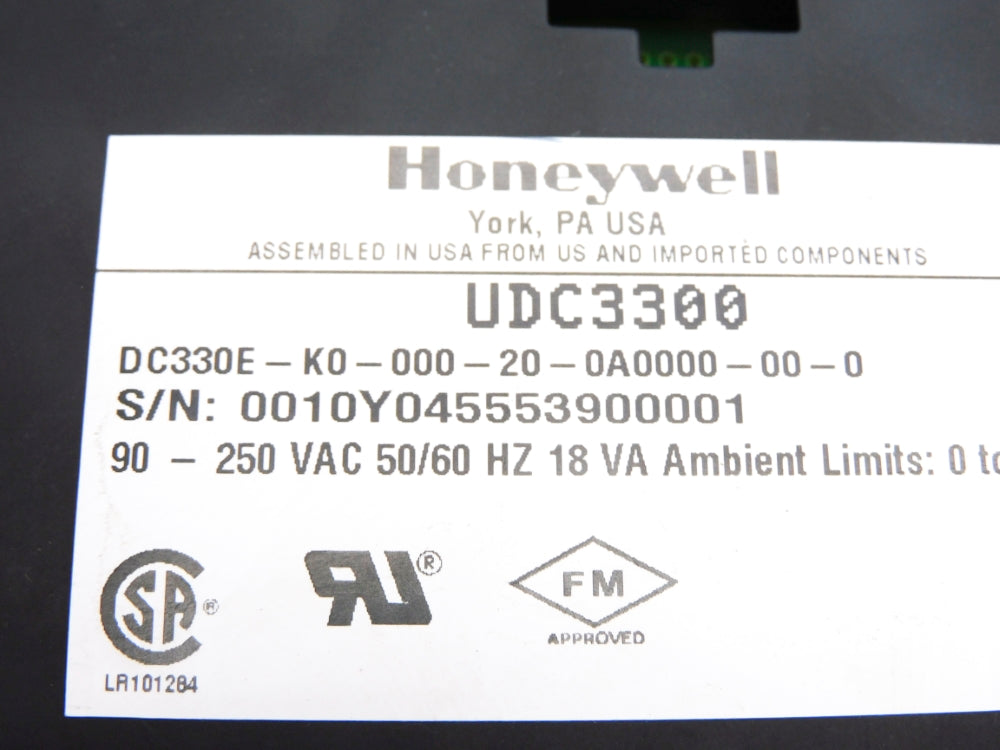 HONEYWELL DC330E-K0-000-20-0A0000-00-0 NSNP
