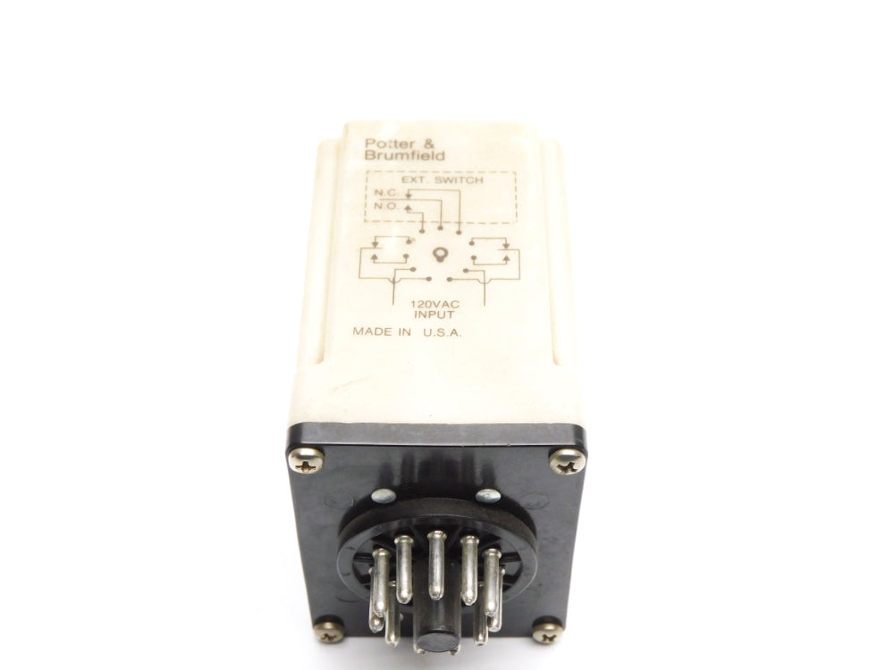 POTTER&BRUMFIELD CHB-38-70012 120/240VAC 10A 1.0-60SEC. UNMP