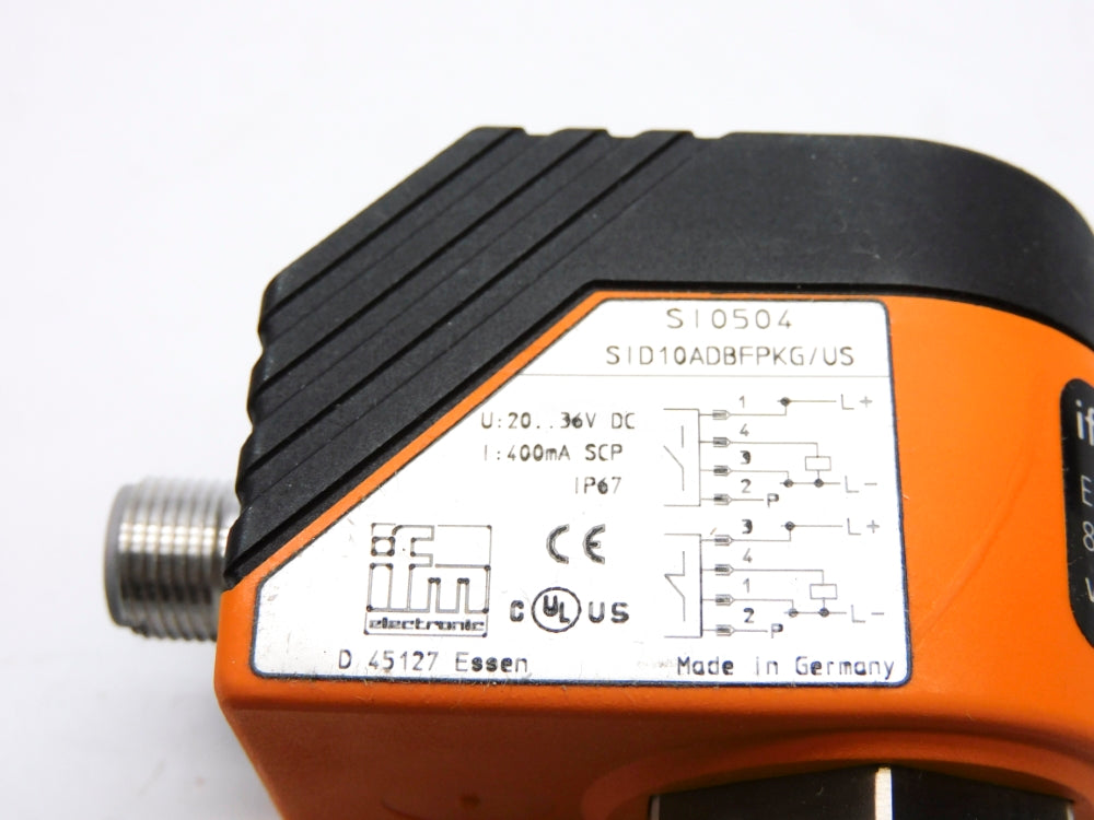 IFM EFECTOR SID10ADBFPKG/US-100-IPF SI0504 NSMP