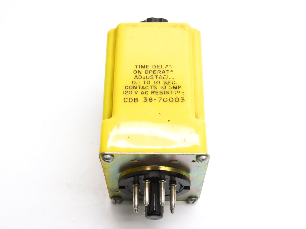 POTTER&BRUMFIELD CDB-38-70003 120/120VAC 10A 0.1-10SEC. UNMP