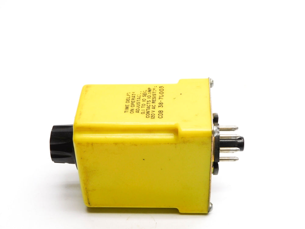 POTTER&BRUMFIELD CDB-38-70003 120/120VAC 10A 0.1-10SEC. UNMP