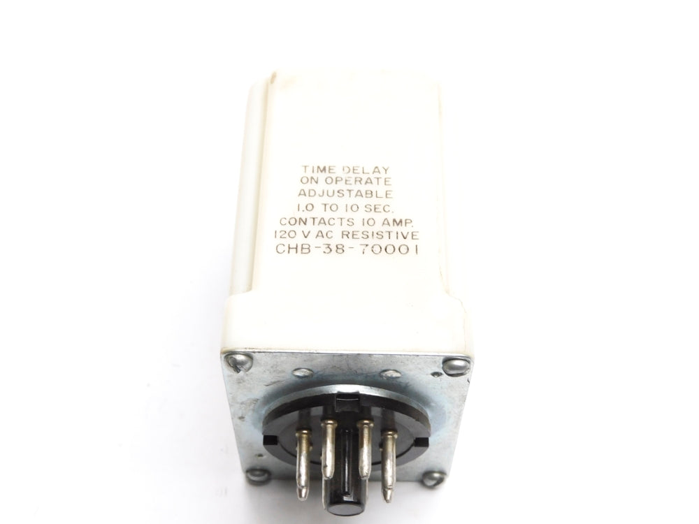 POTTER&BRUMFIELD CHB-38-70001 120VAC 10A 1.0-10SEC. UNMP