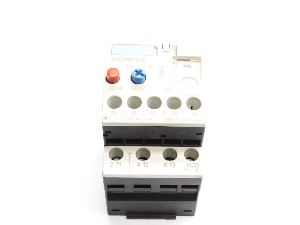 SIEMENS 3RU1116-1GB0 4.5-6.3A UNMP