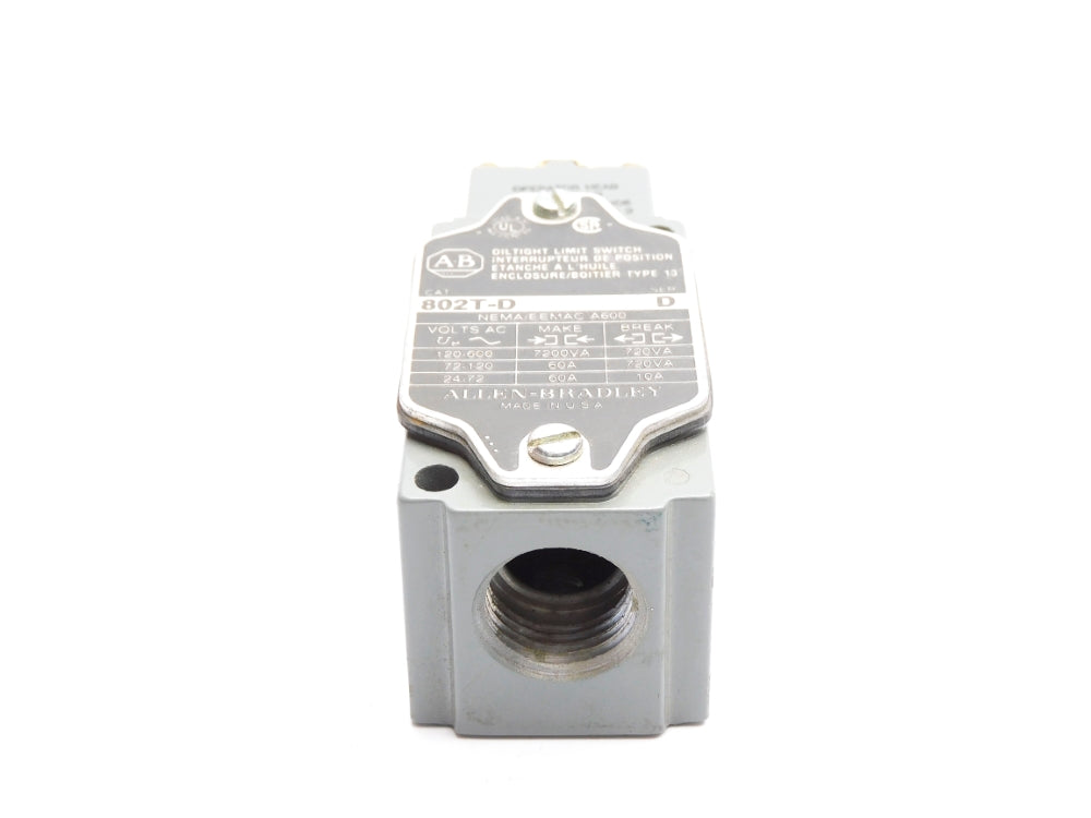 ALLEN BRADLEY 802T-D SER. D UNMP