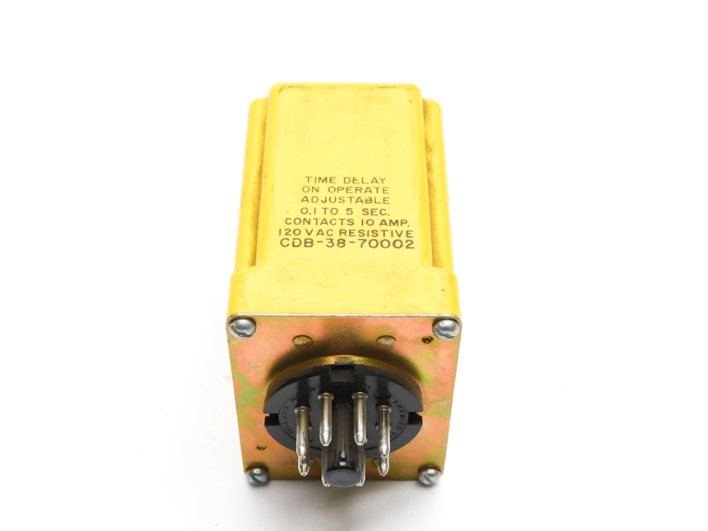 POTTER&BRUMFIELD CDB-38-70002 120/120VAC 10A 0.1-5SEC. UNMP