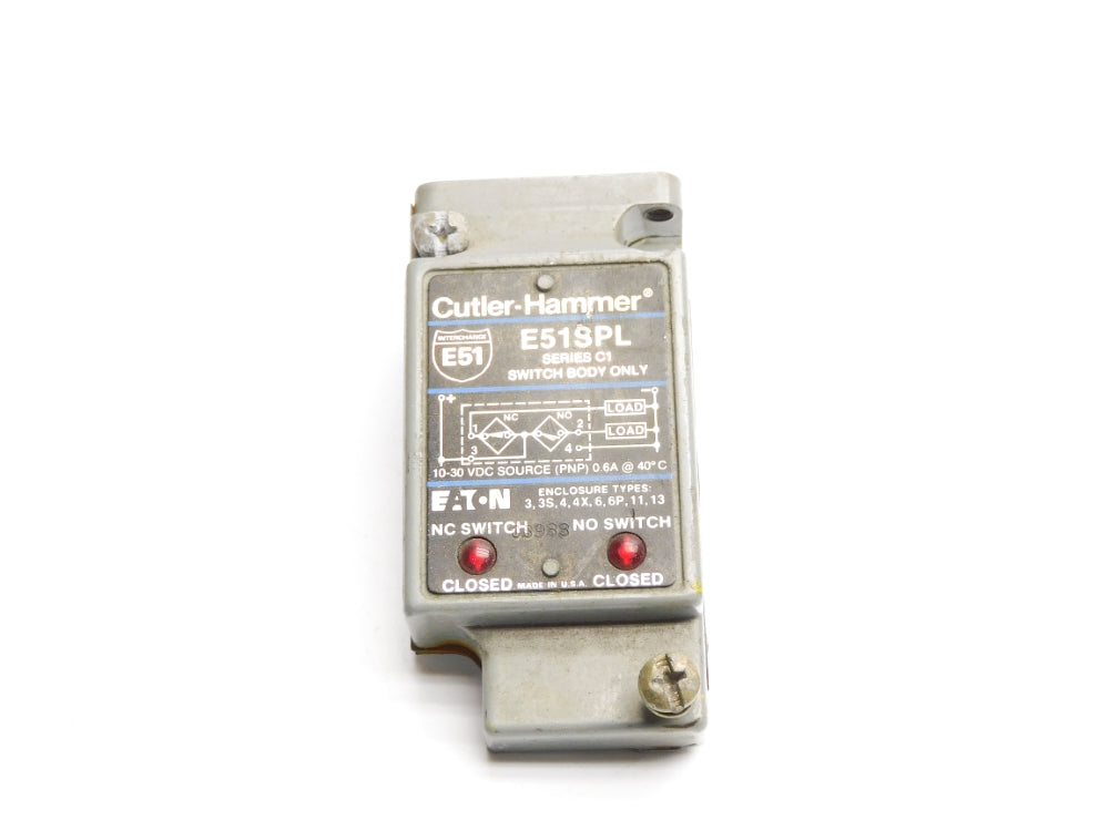 CUTLER HAMMER E51SPL SER. C1 10-30VDC 0.6A UNMP
