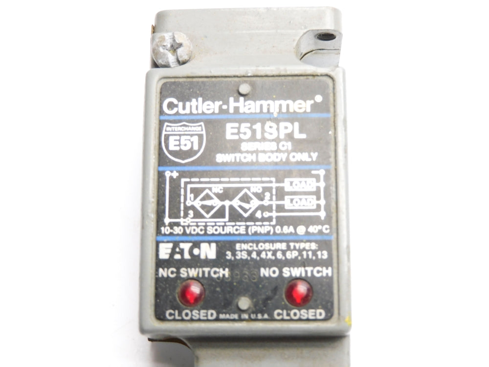 CUTLER HAMMER E51SPL SER. C1 10-30VDC 0.6A UNMP