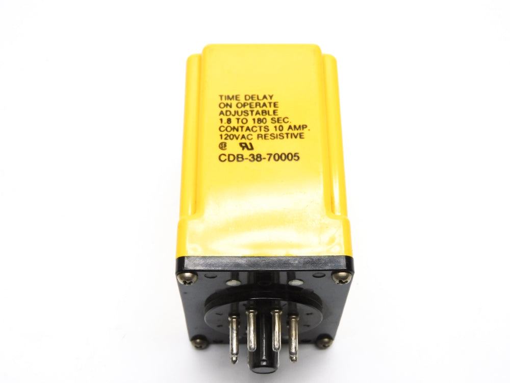 POTTER&BRUMFIELD CDB-38-70005 120/120VAC 10A 1.8-180SEC. UNMP