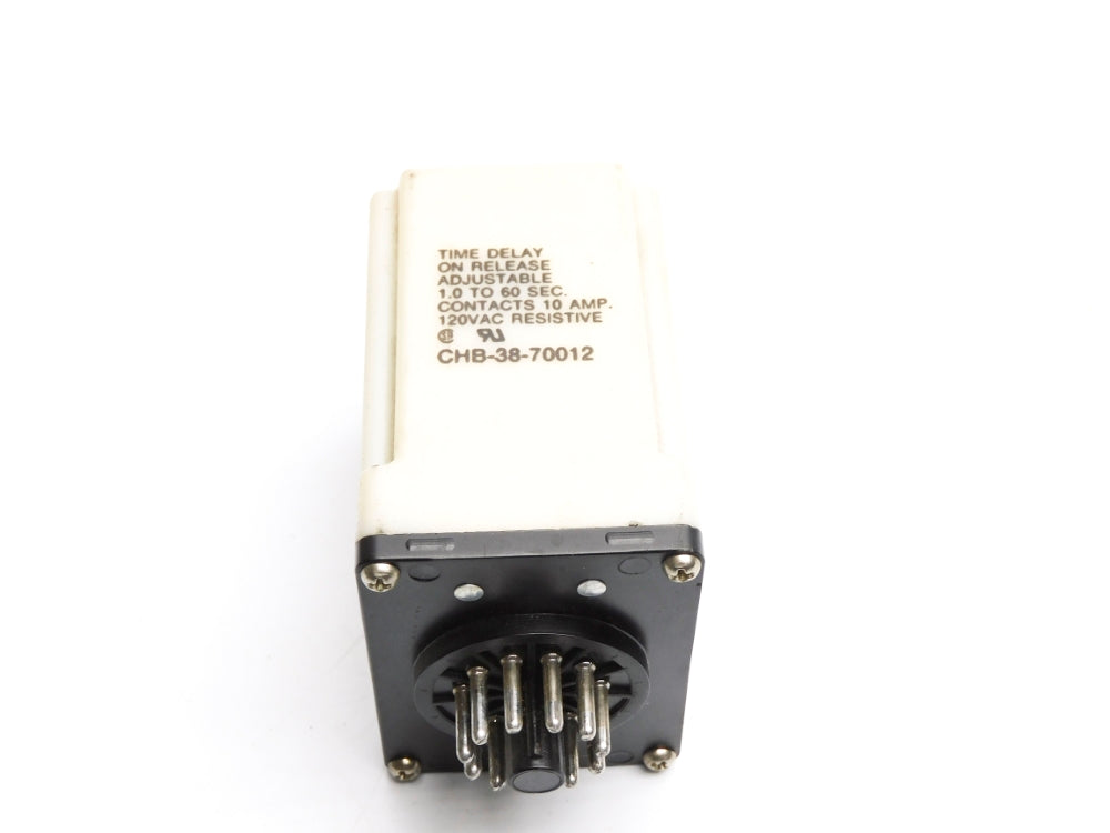 POTTER&BRUMFIELD CHB-38-70012 120/120VAC 10A 1.0-60SEC. UNMP