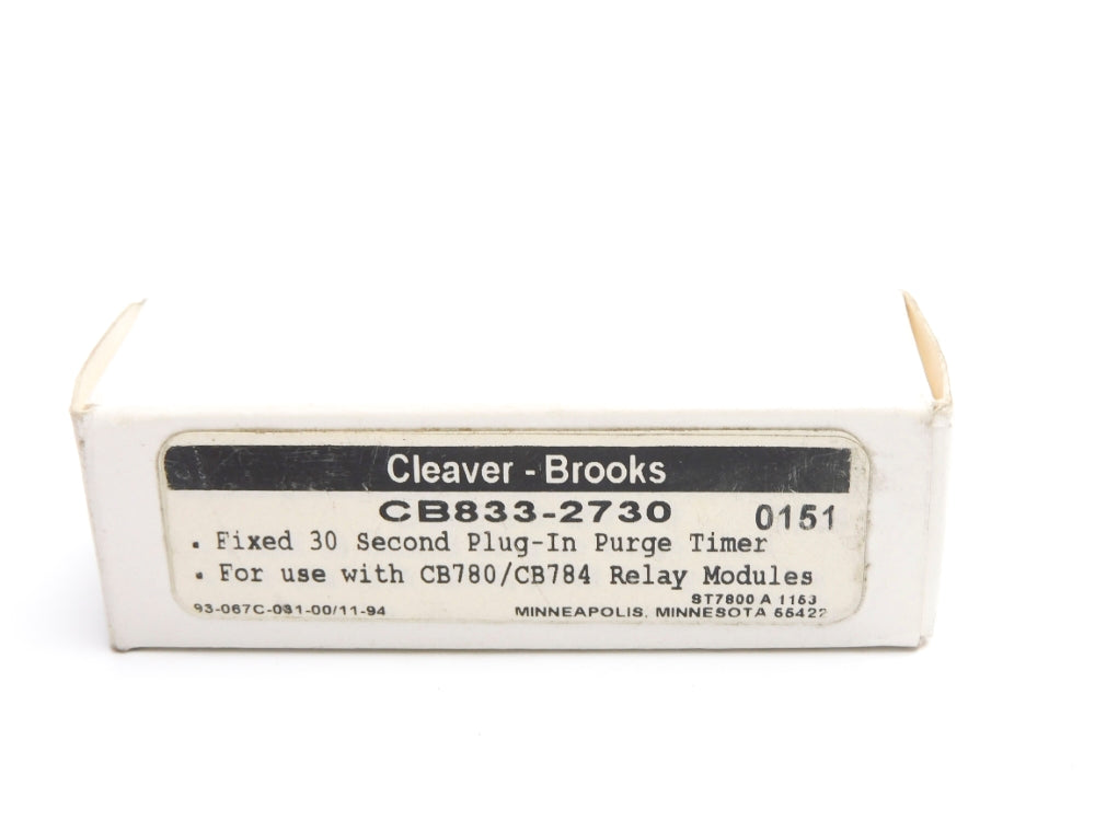 CLEAVER BROOKS CB833-2730 NSMP