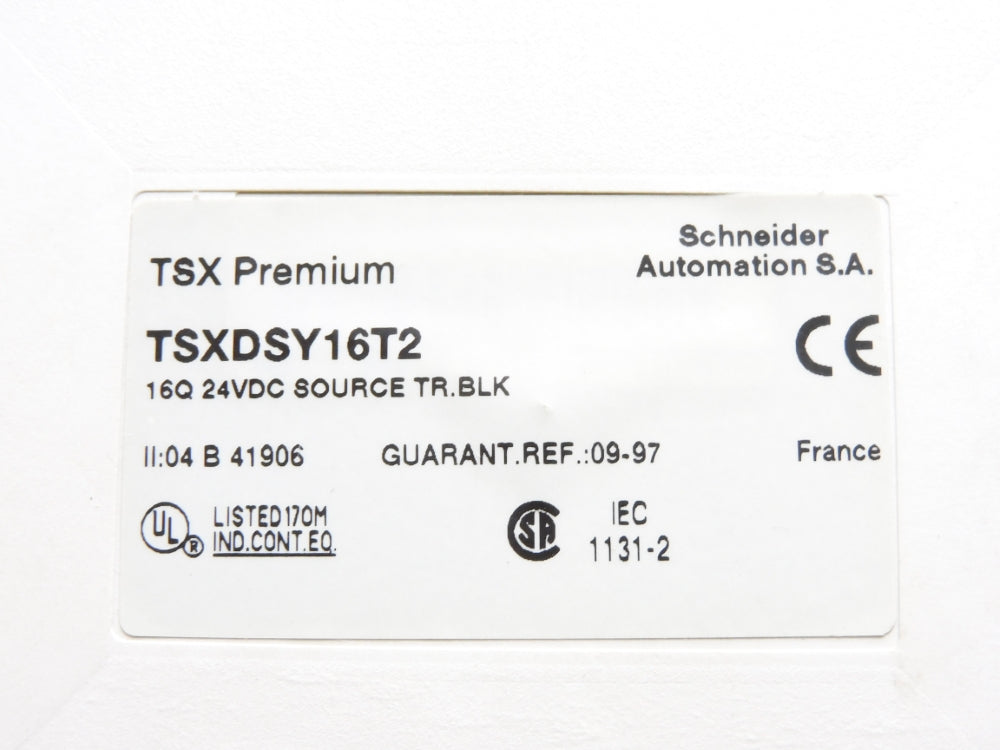 SCHNEIDER ELECTRIC TSXDSY16T2 UNMP