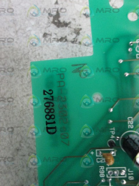 NORDSON CONTROL PANEL 276881D *NEW NO BOX*