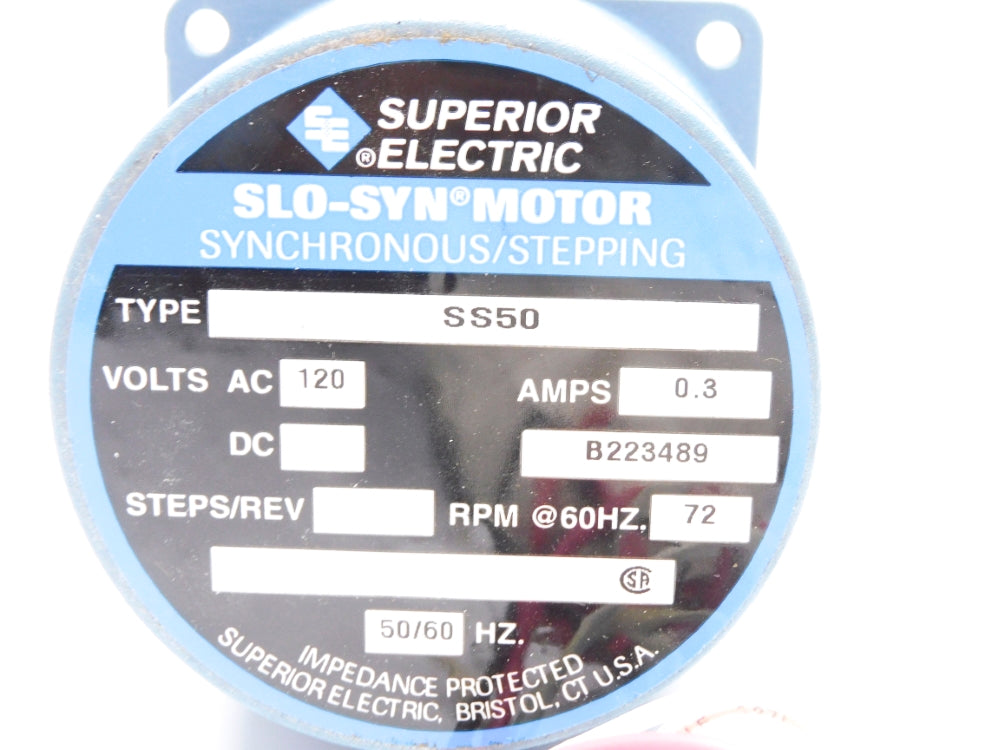 SUPERIOR ELECTRIC SS50 NSMP
