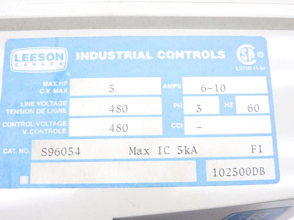 LEESON S96054 NSMP