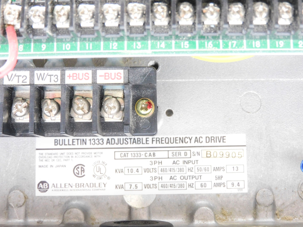 ALLEN BRADLEY 1333-CAB SER. D UNMP
