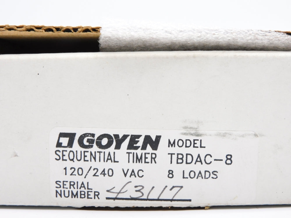 GOYEN TBDAC-8 NSMP