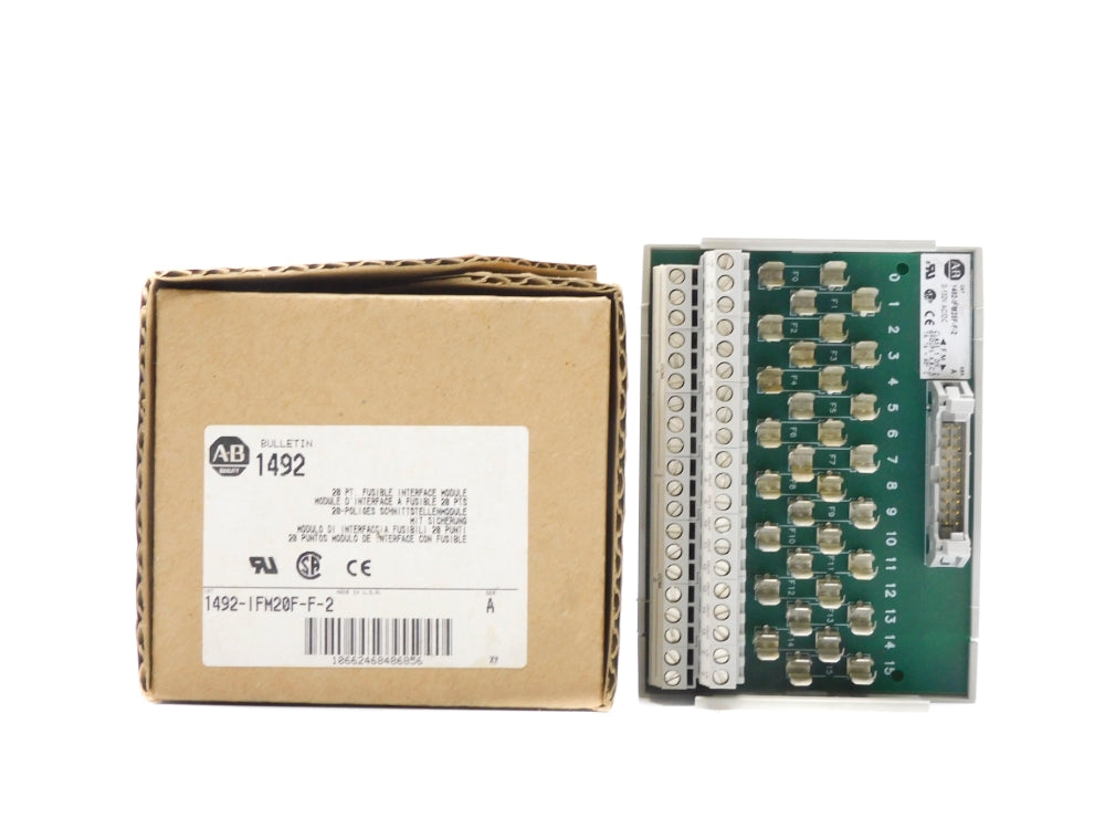 ALLEN BRADLEY 1492-IFM20F-F-2 SER. A (BR/WH) NSMP