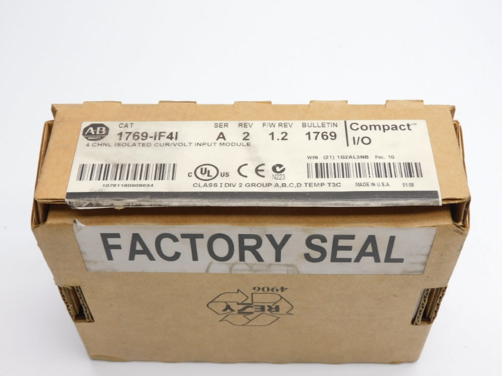 ALLEN BRADLEY 1769-IF4I SER. A F/W 1.2 NSMP