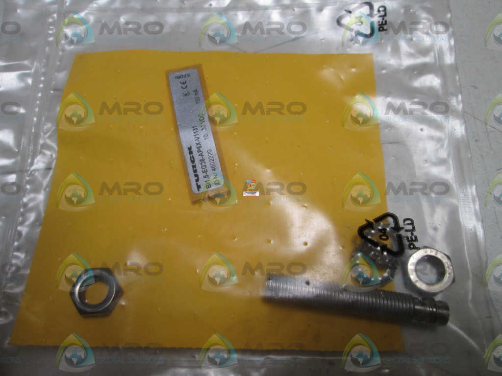 TURCK HARSH DUTY SENSOR Bi1,5-EG08-AP6X-V1131 *NEW IN FACTORY BAG*