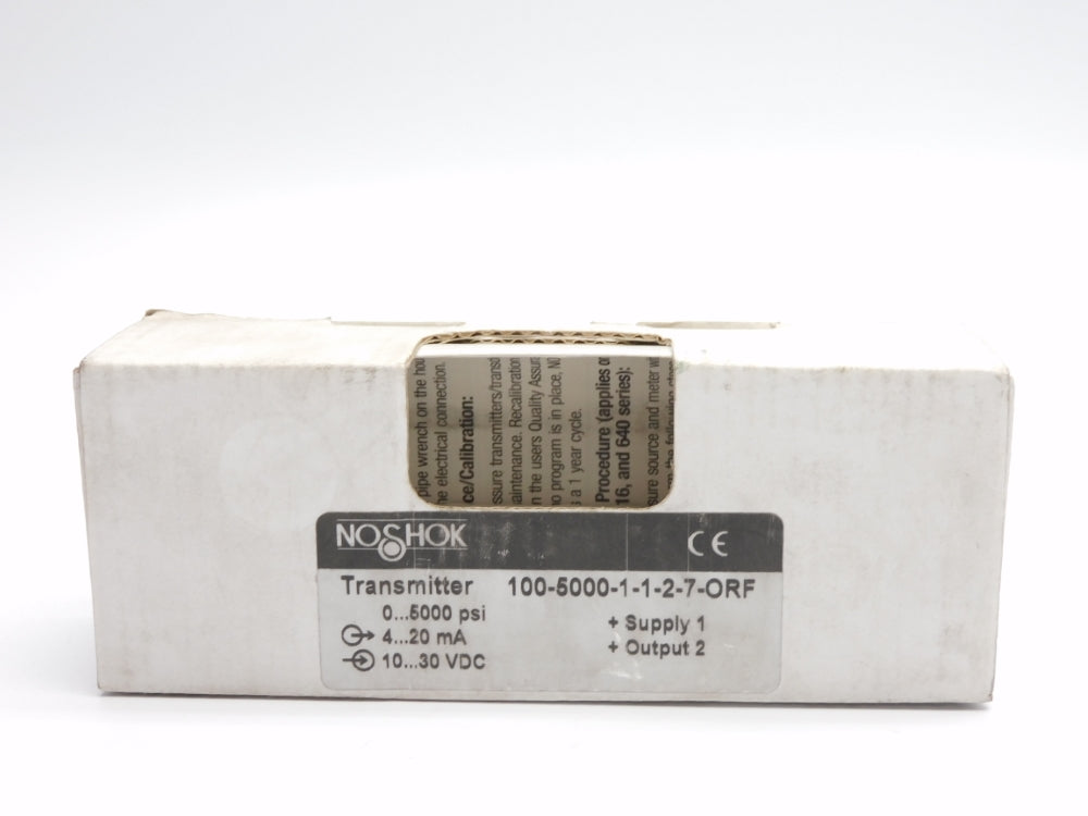 NOSHOK 100-5000-1-1-2-7-ORF 0-5000PSI NSMP