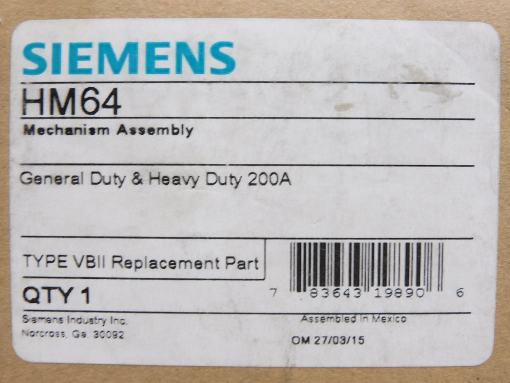 SIEMENS HM64 NSMP