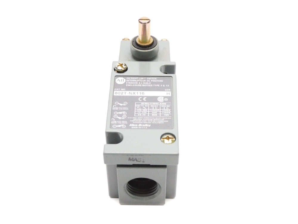 ALLEN BRADLEY 802T-NX116 SER. H NSNP