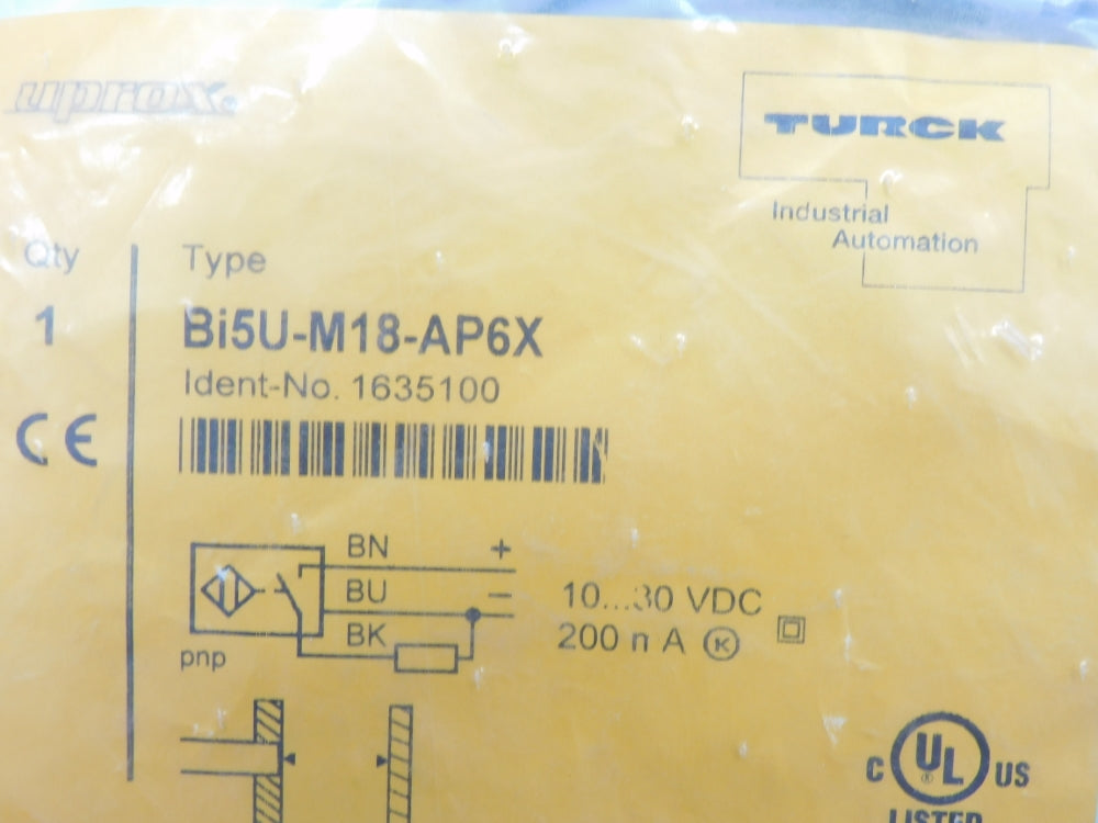 TURCK BI5U-M18-AP6X 1635100 10-30VDC NSMP