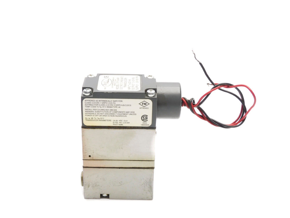 W.E. ANDERSON 2713-WP 3-15PSI UNMP