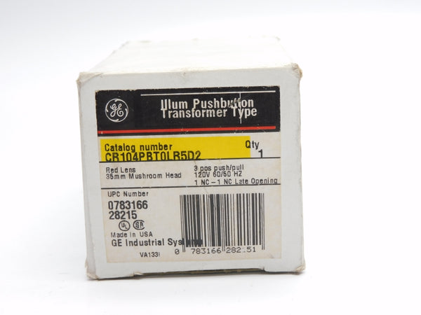 GENERAL ELECTRIC CR104PBT0LR5D2 120V NSMP
