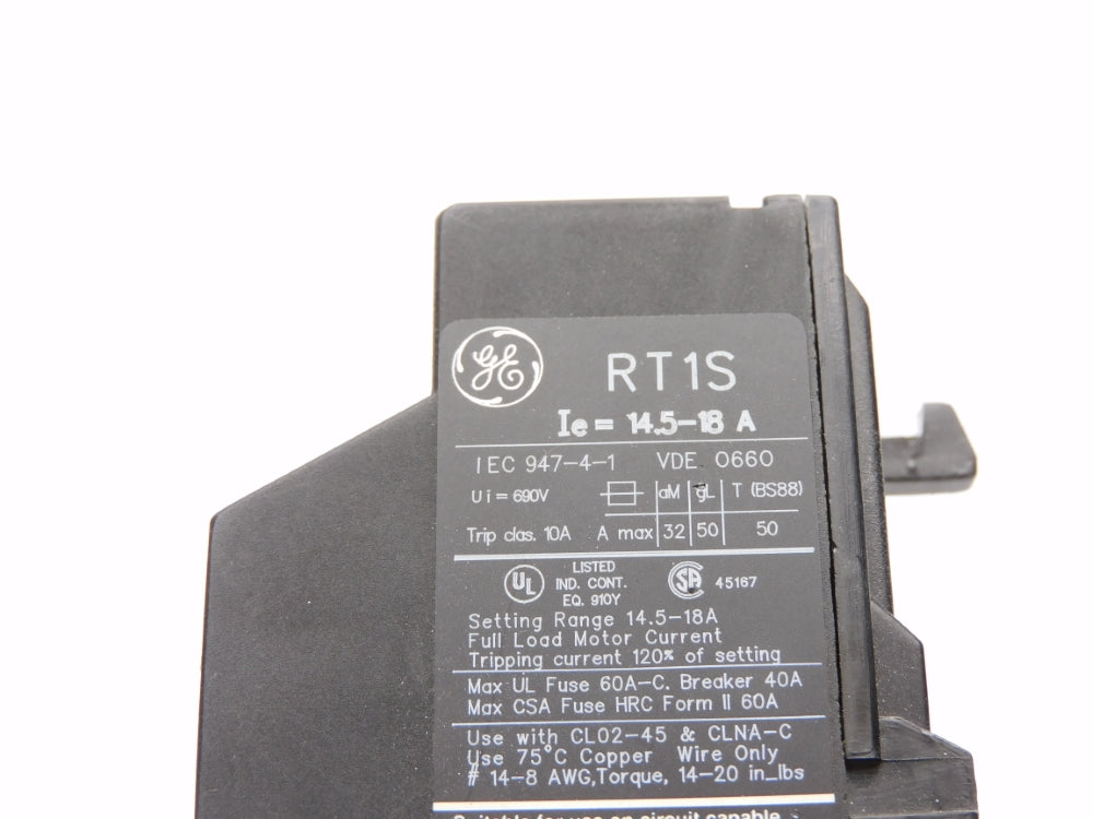 GENERAL ELECTRIC RT1S 690V 14.5-18A UNMP