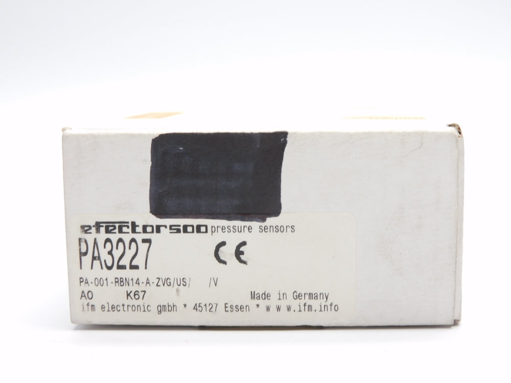 IFM EFECTOR PA-001-RBN14-A-ZVG/US//V PA3227 145PSI NSMP