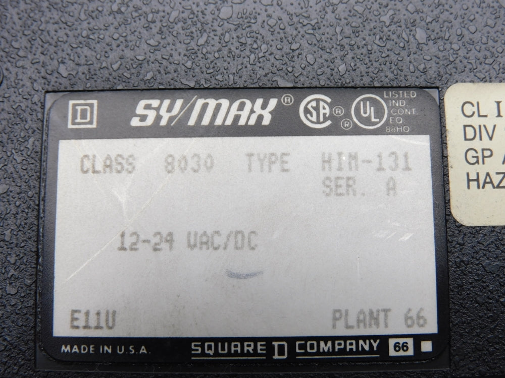 SQUARE D 8030HIM131 SER. A UNMP