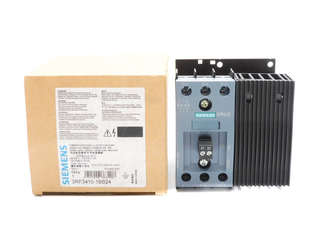 SIEMENS 3RF3410-1BB24 48-480V 110-230VAC NSMP