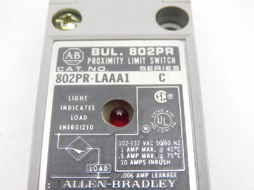 ALLEN BRADLEY 802PR-LAAA1 SER. C (GY/BL) NSMP
