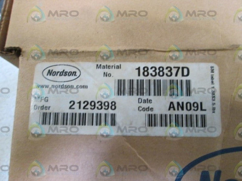 NORDSON CONTROL BOARD 183837D *NEW IN BOX*
