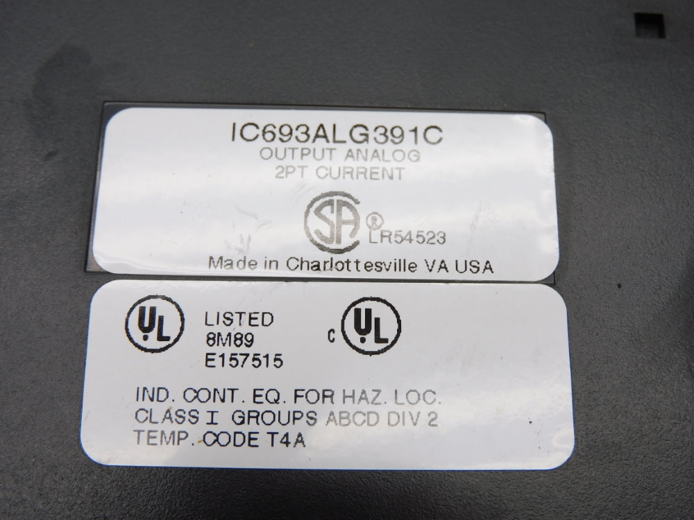 FANUC IC693ALG391C UNMP