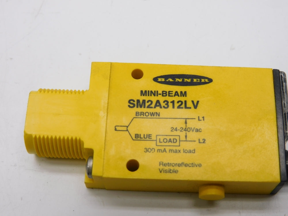 BANNER ENGINEERING SM2A312LV 24-240VAC (AS PICTURED) NSNP