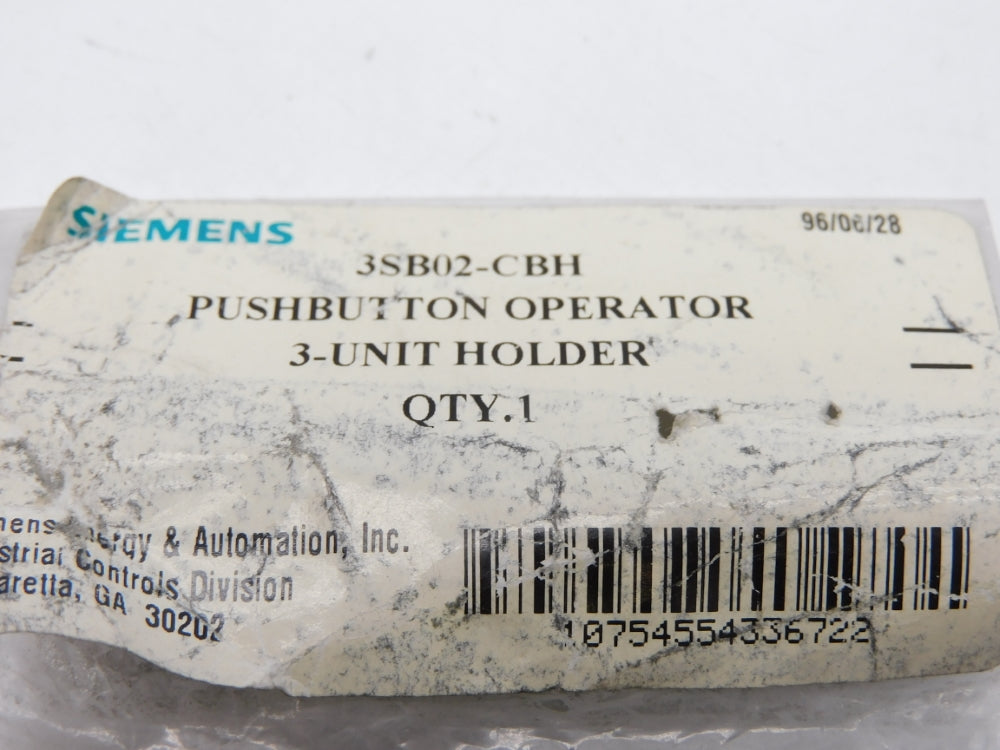 SIEMENS 3SB02-CBH NSMP