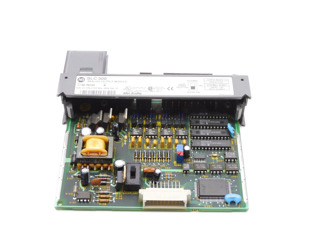 ALLEN BRADLEY 1746-NO4I SER. A 24VDC (NO DOOR) UNMP