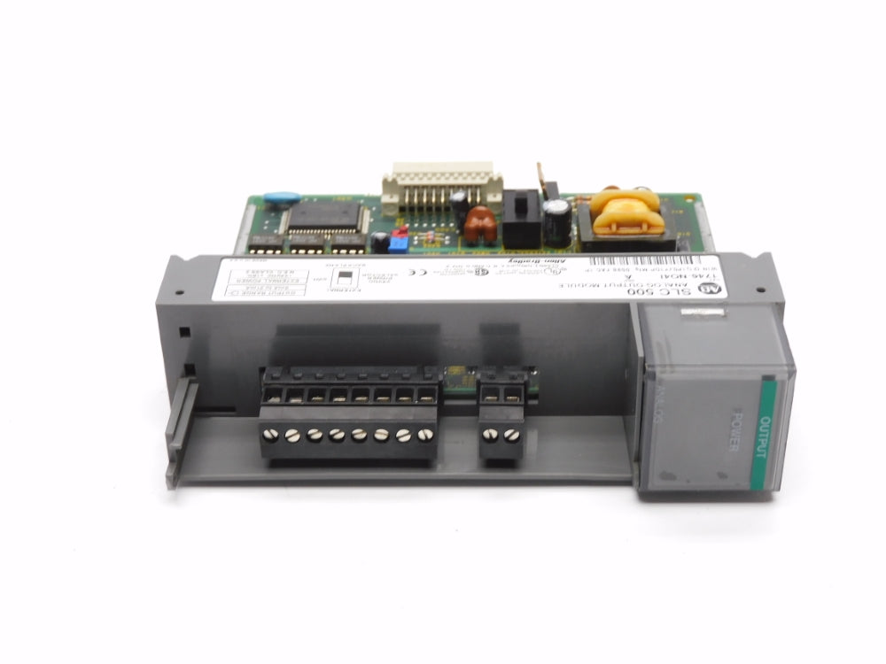 ALLEN BRADLEY 1746-NO4I SER. A 24VDC (NO DOOR) UNMP