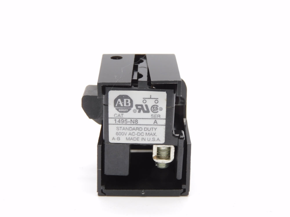 ALLEN BRADLEY 1495-N8 SER. A 600VAC/DC (BK/YL) NSMP