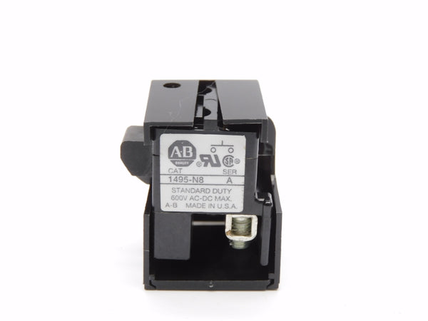 ALLEN BRADLEY 1495-N8 SER. A 600VAC/DC (BK/YL) NSMP